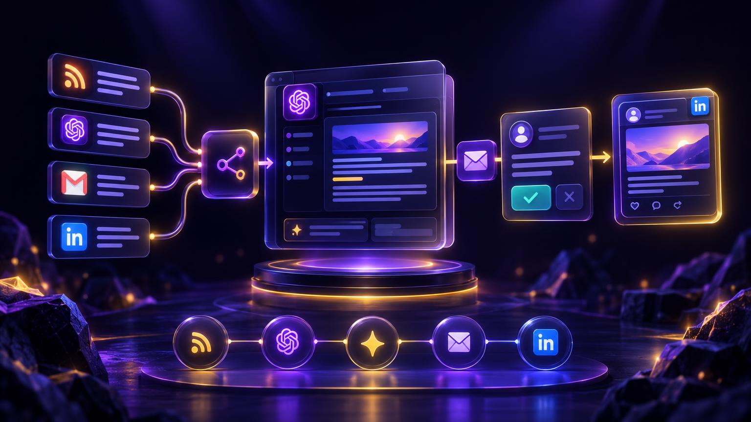 LinkedIn Post Creator — AI-Powered Content Automation