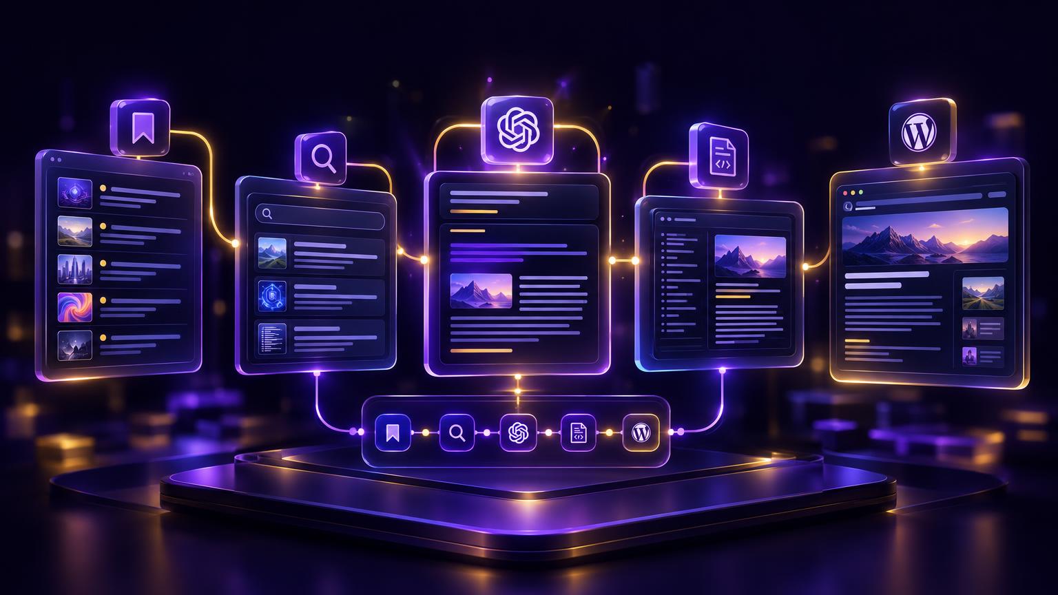 AI Content Generation Engine — Automated Blog Publishing System