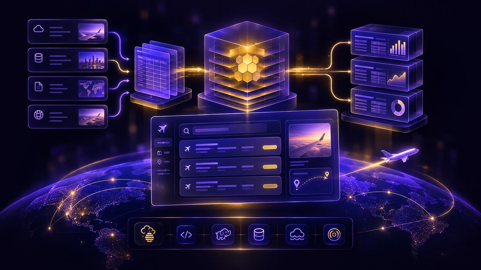 Ticket Meta — Hive Data Warehouse for Flight Search
