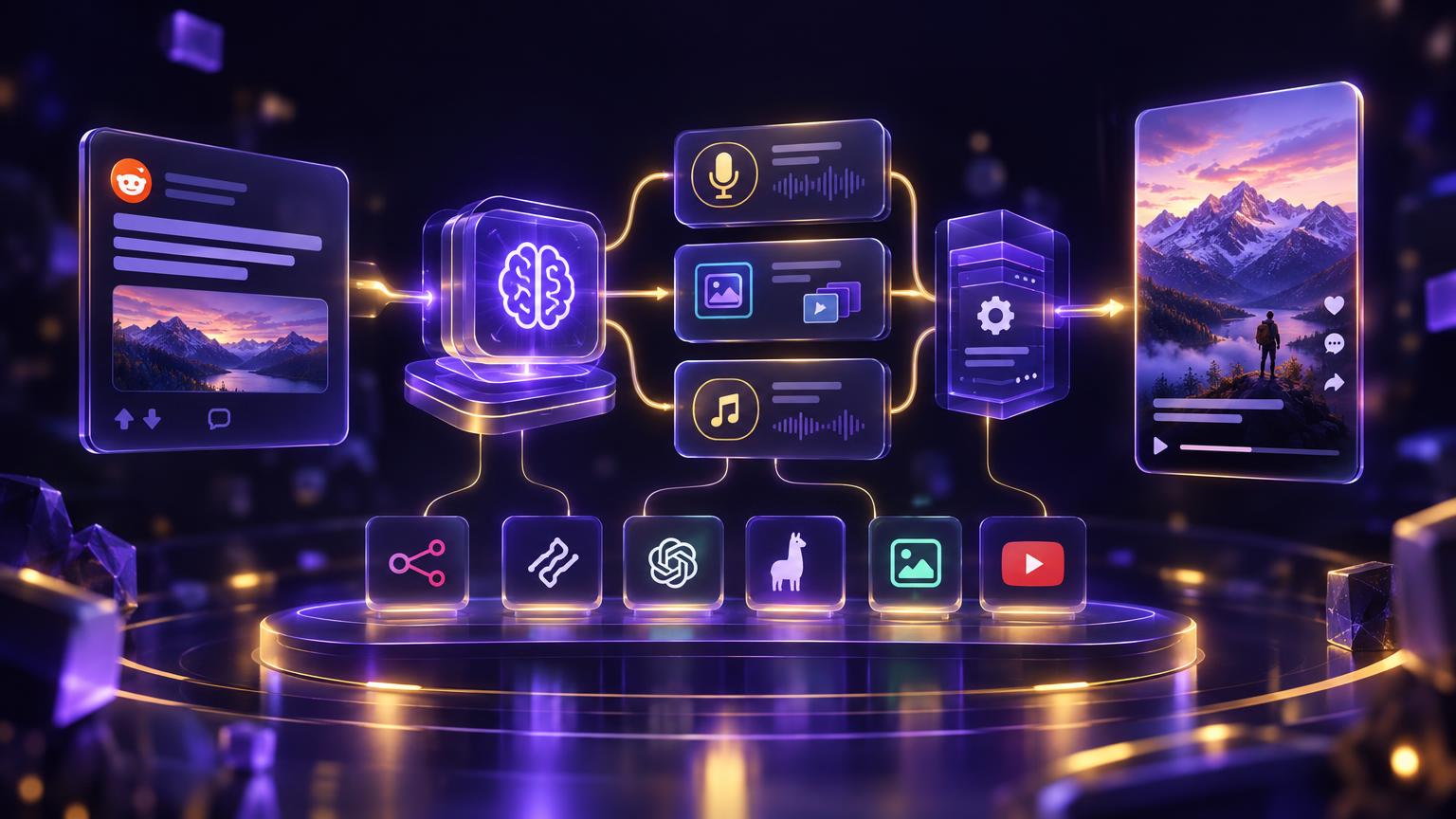 AI-Powered YouTube Shorts Generator — MCP-Driven Video Automation